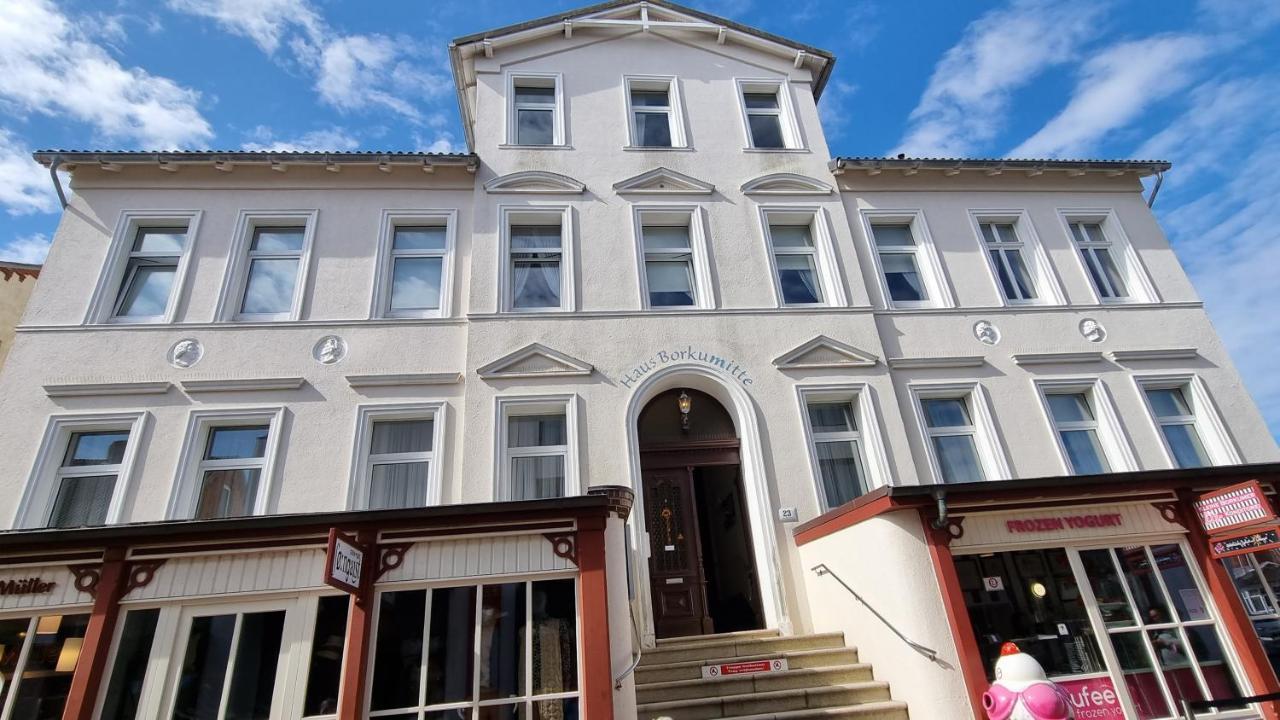 Haus Borkumitte Appartement Luettje Hoern エクステリア 写真